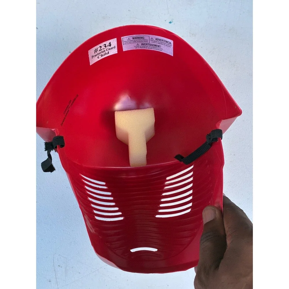 Star Wars Praetorian Guard Mask Costumes USA Child OS Red Cosplay 234 RARE